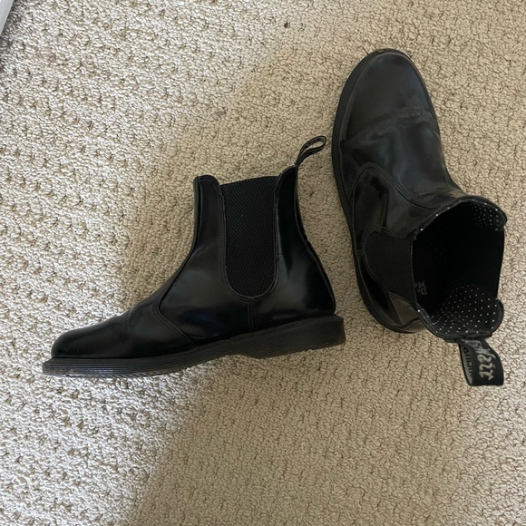 Doc Martens Patent Chelsea Boots - Picture 2 of 4